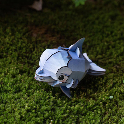 Puzzle 3D Construction - Dauphin