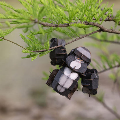 3D Construction Puzzle - Gorilla