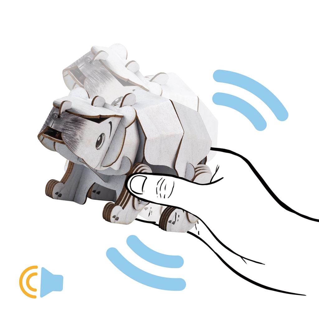 3D Konstruktionspuzzle - Eisbär