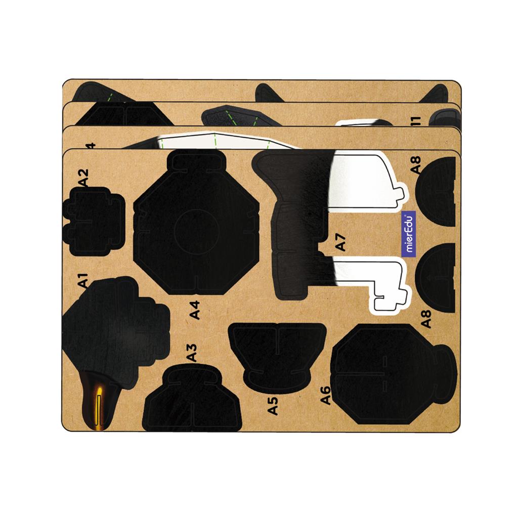 3D-Konstruktionspuzzle - Kaiserpinguin