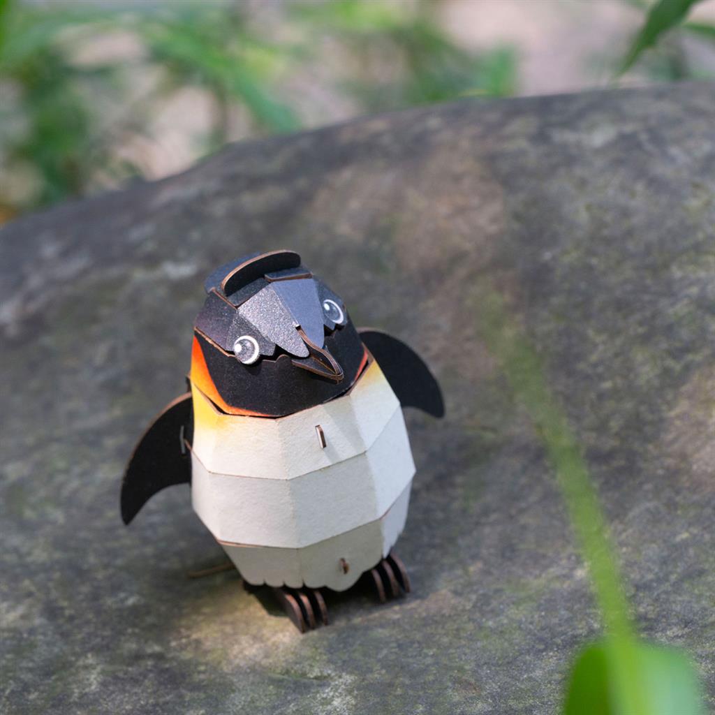 3D-Konstruktionspuzzle - Kaiserpinguin