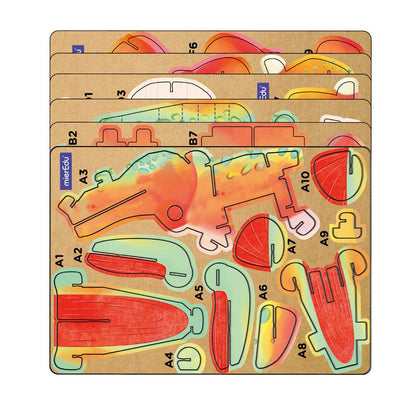 Puzzle 3D Construction - Tyrannosaurus Rex