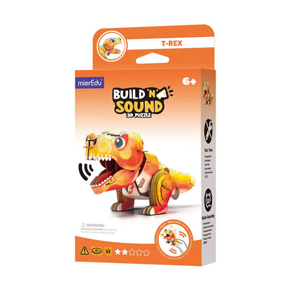 Puzzle 3D Construction - Tyrannosaurus Rex