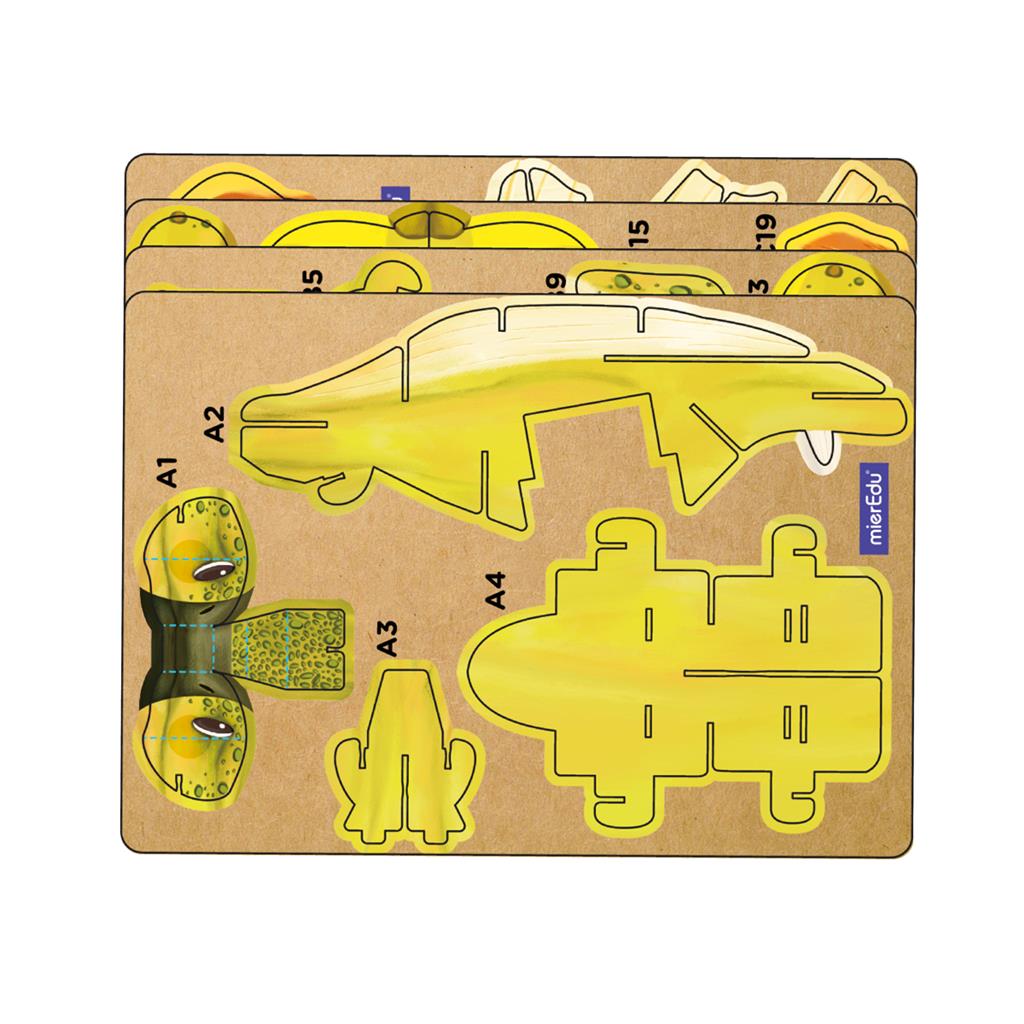 3D Puzzle Konstruktion - Stegosaurus