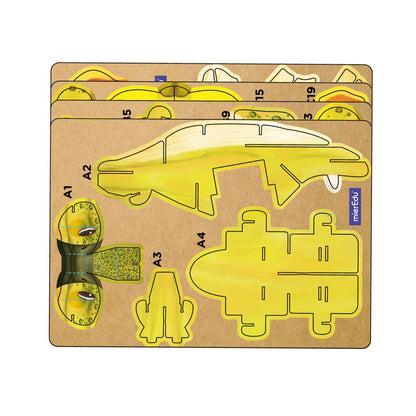 3D Puzzle Konstruktion - Stegosaurus