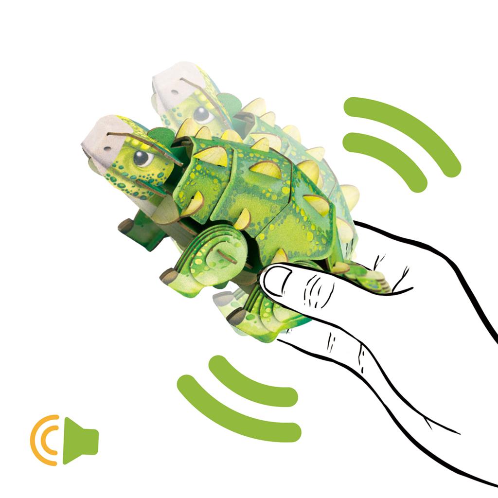 3D Puzzle Construction - Ankylosaurus