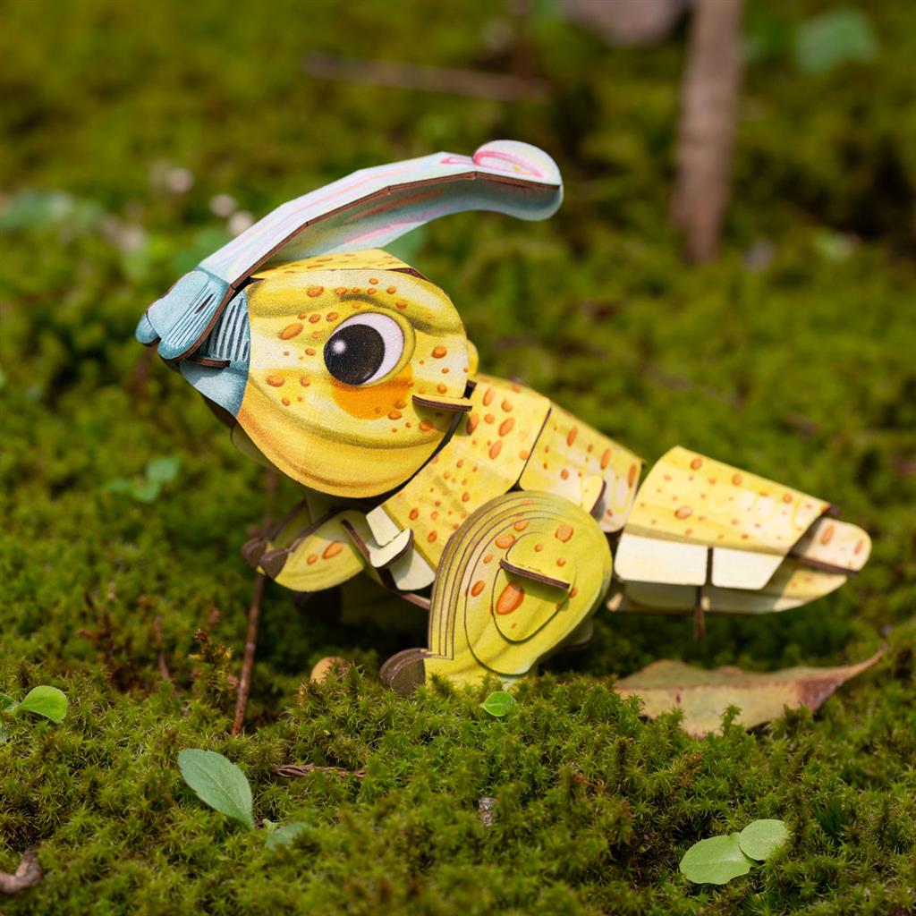 3D Puzzle Construction - Parasaurolophus