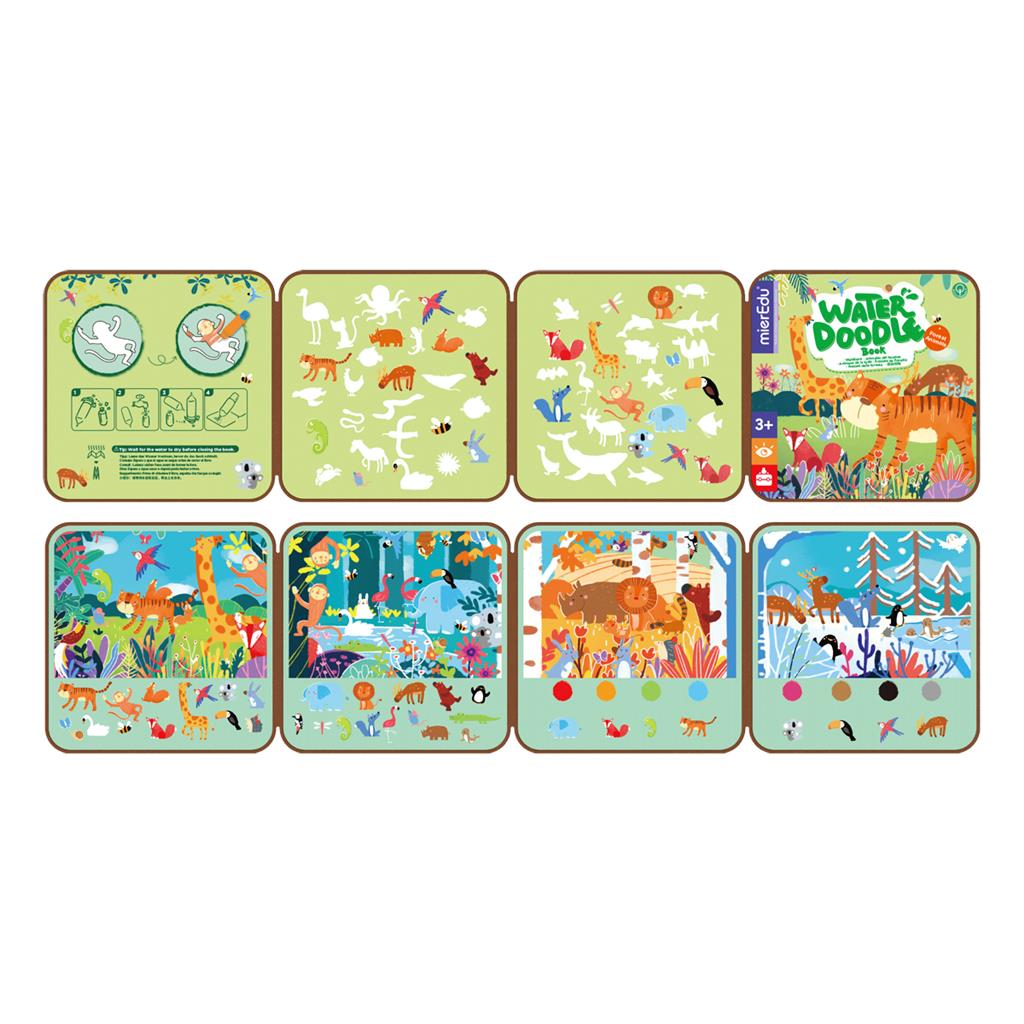 Magische Wasserfarbe - Waldtiere