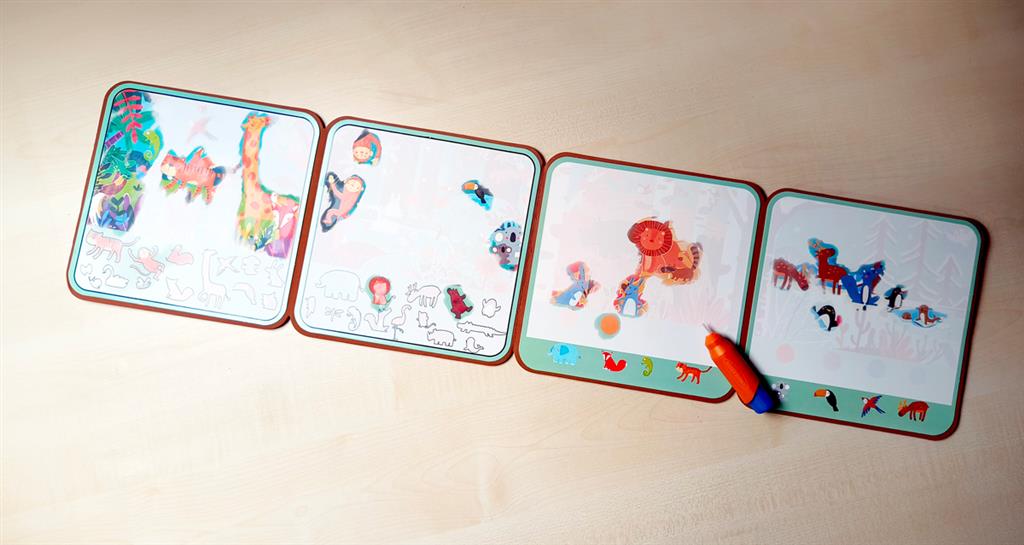 Magische Wasserfarbe - Waldtiere