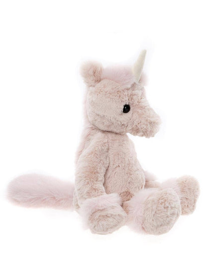 Bear & Me Star the Pink Unicorn Ballet Slipper Plush Toy