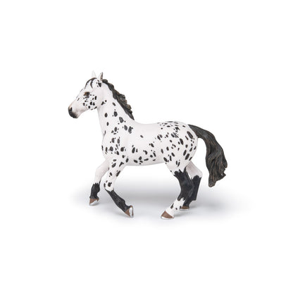 Figurine Cheval appaloosa noir Papo - cheval
