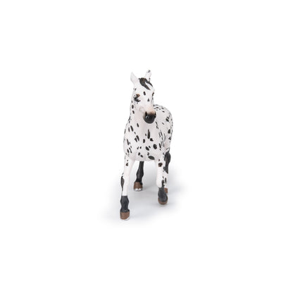 Figurine Cheval appaloosa noir Papo - cheval