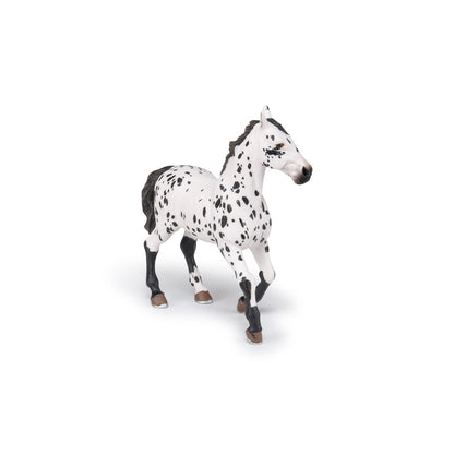 Figurine Cheval appaloosa noir Papo - cheval