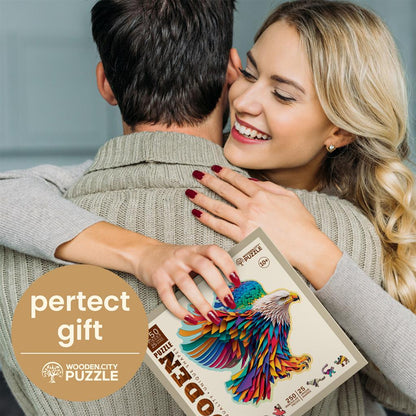 Glänzendes Adler-Puzzle