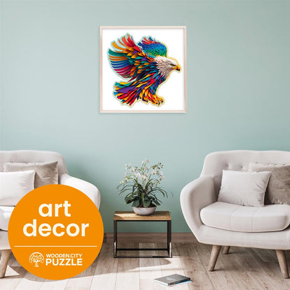 Glänzendes Adler-Puzzle