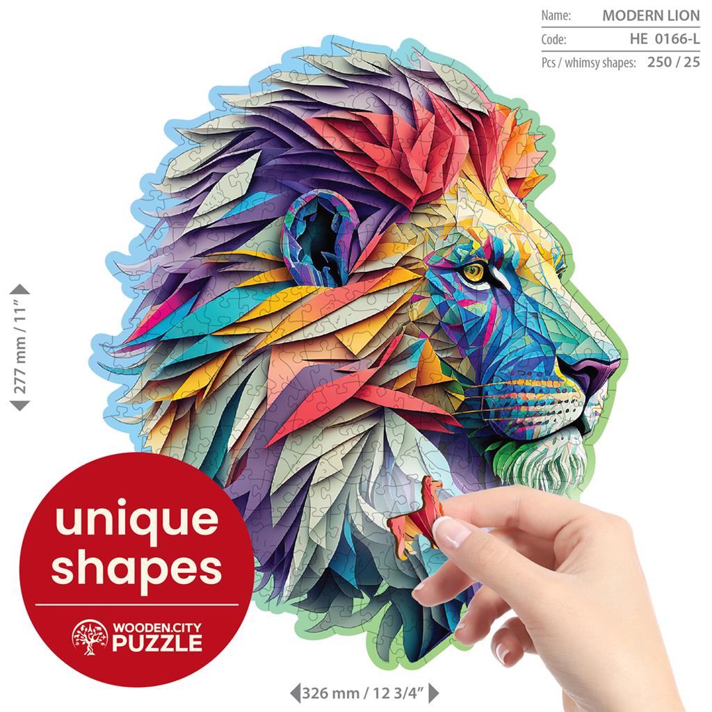 Puzzle Lion moderne