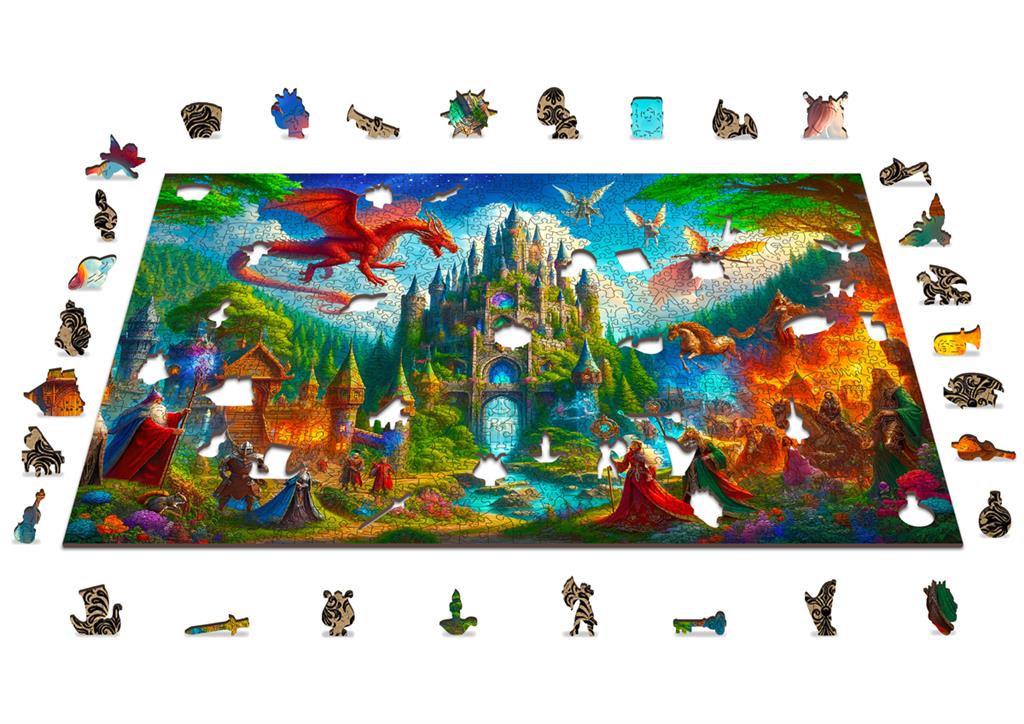 Fantasy-Schloss-Puzzle