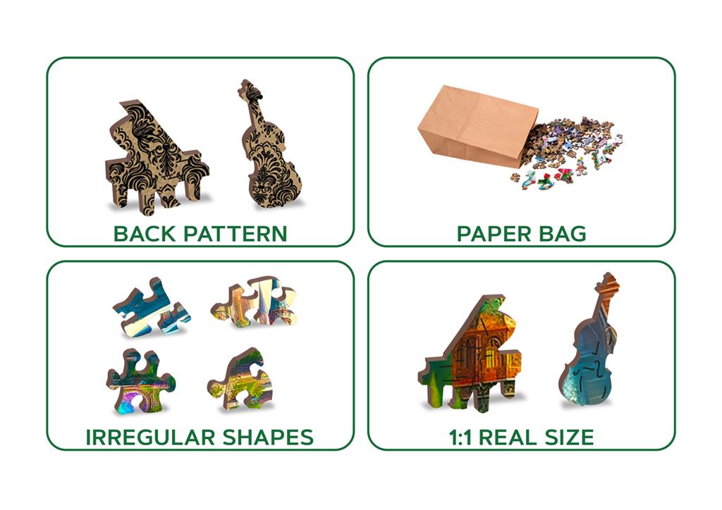 Fantasy-Schloss-Puzzle