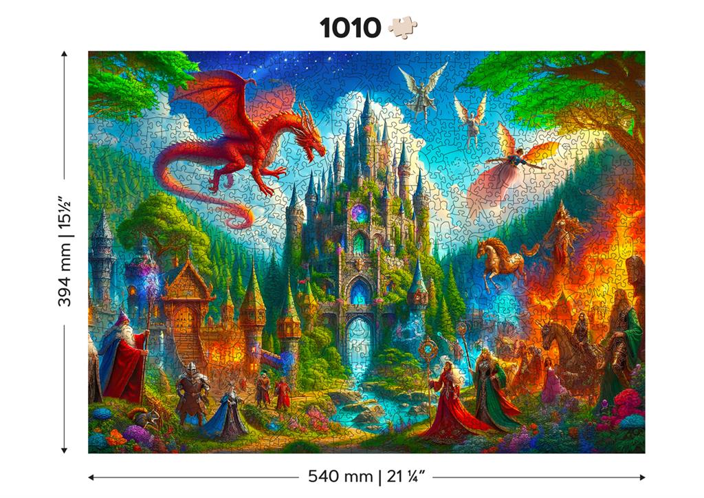Fantasy-Schloss-Puzzle