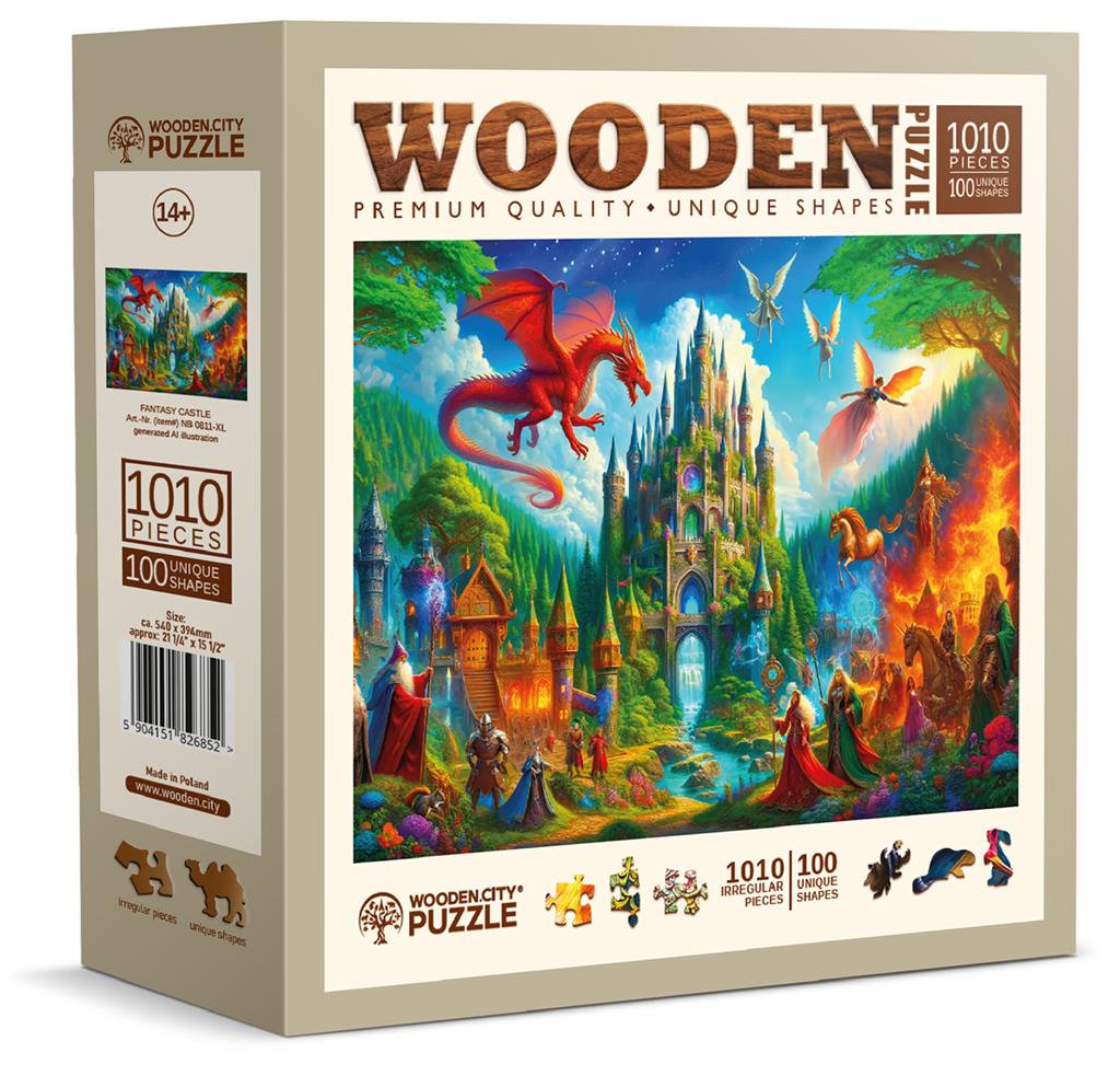 Fantasy-Schloss-Puzzle