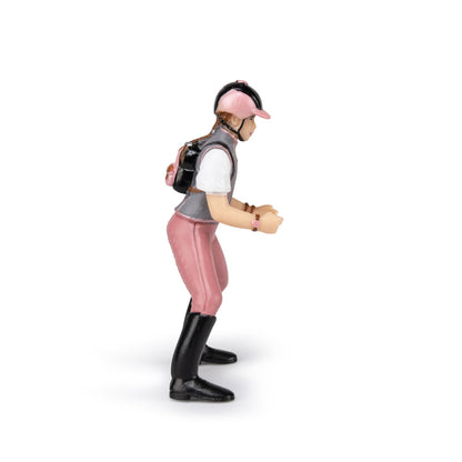 Figurine Jeune cavalière fashion Papo - cheval