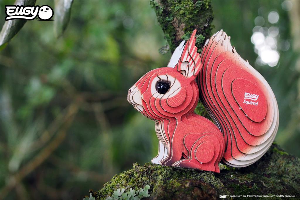 EUGY 3D - Eichhörnchen