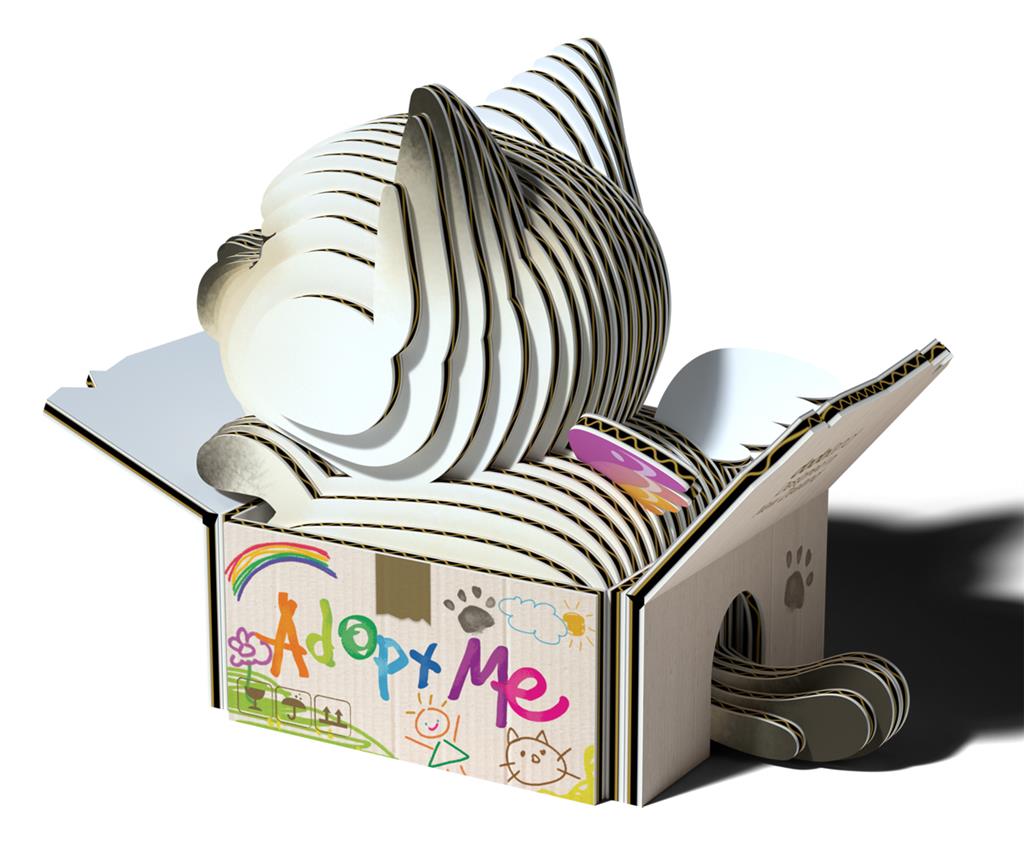 EUGY 3D - Cats - Mocha