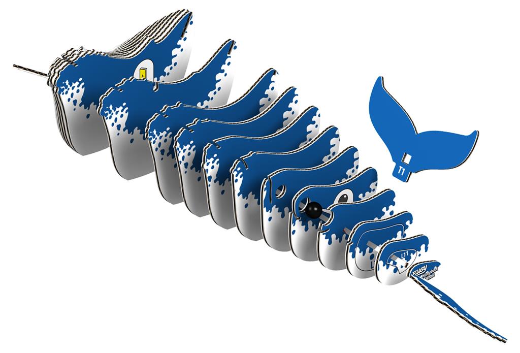 EUGY 3D - Baleine à Bosse