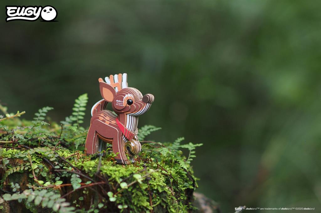 EUGY 3D - Weihnachtsrentier