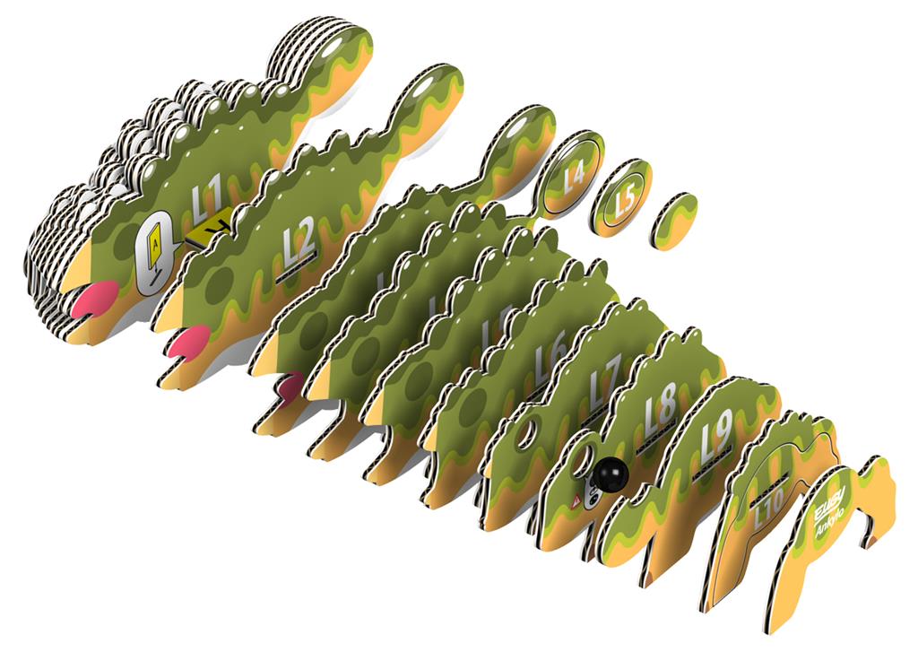 EUGY 3D - Ankylosaure