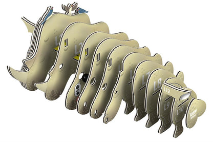 EUGY 3D - Rhinocéros