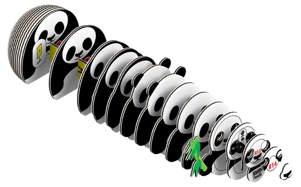 EUGY 3D - Panda