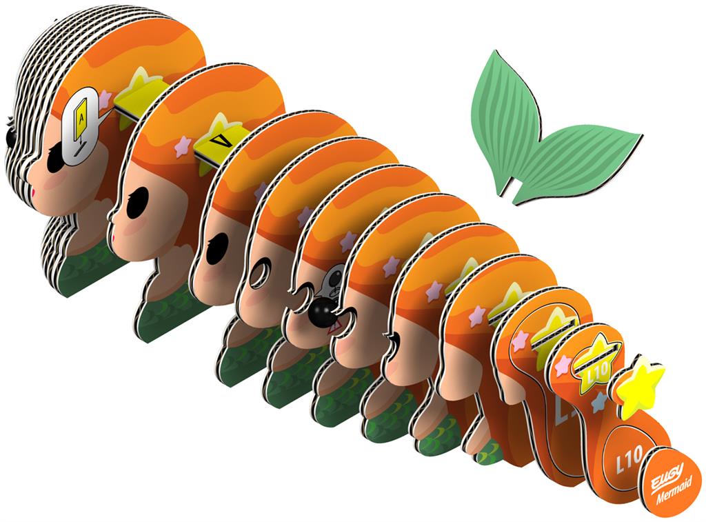 EUGY 3D - Meerjungfrau