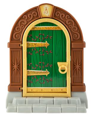 The Elf on the Shelf: PORTE ELF 6,73x14,85x19cm, Le portail magique pour les aides du Père Noël, avec 4 inserts de porte interchangeables, 3+