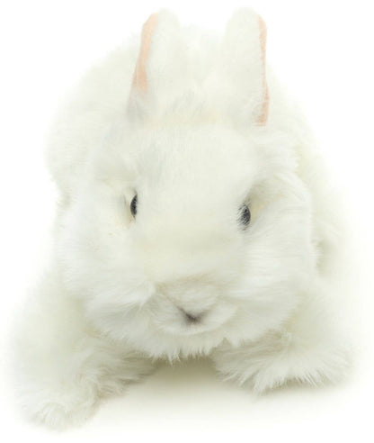 Peluche Lapin tête de lion (blanc)