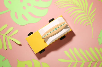 Candycar World Holzauto – Kombi mit Surfbrett