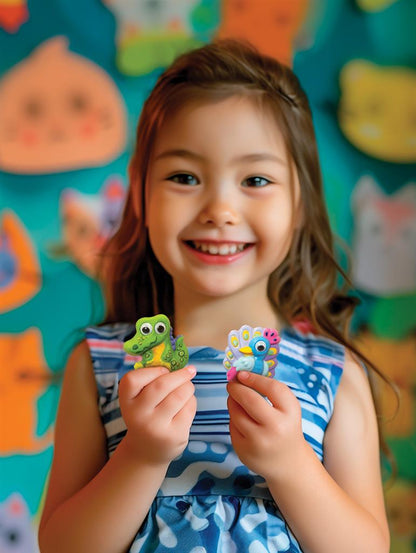 Abformset - Lustige Augen Tiere