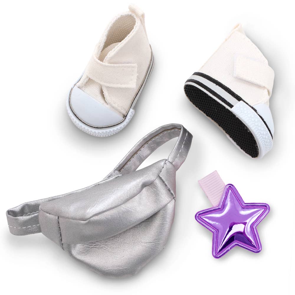 Ensemble de chaussures et d'accessoires de 20 cm