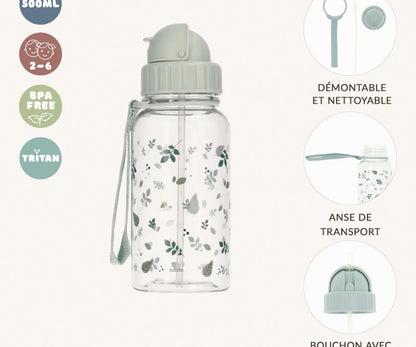 Plastikflasche Blätter Salbei Farbe