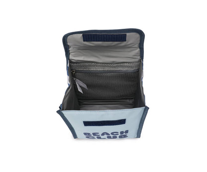 Insulated Lunch Bag Stripes Blues & Beyond