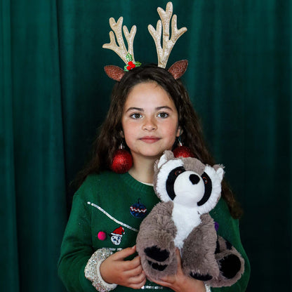 Warmies Raccoon Plush Hot Water Bottle