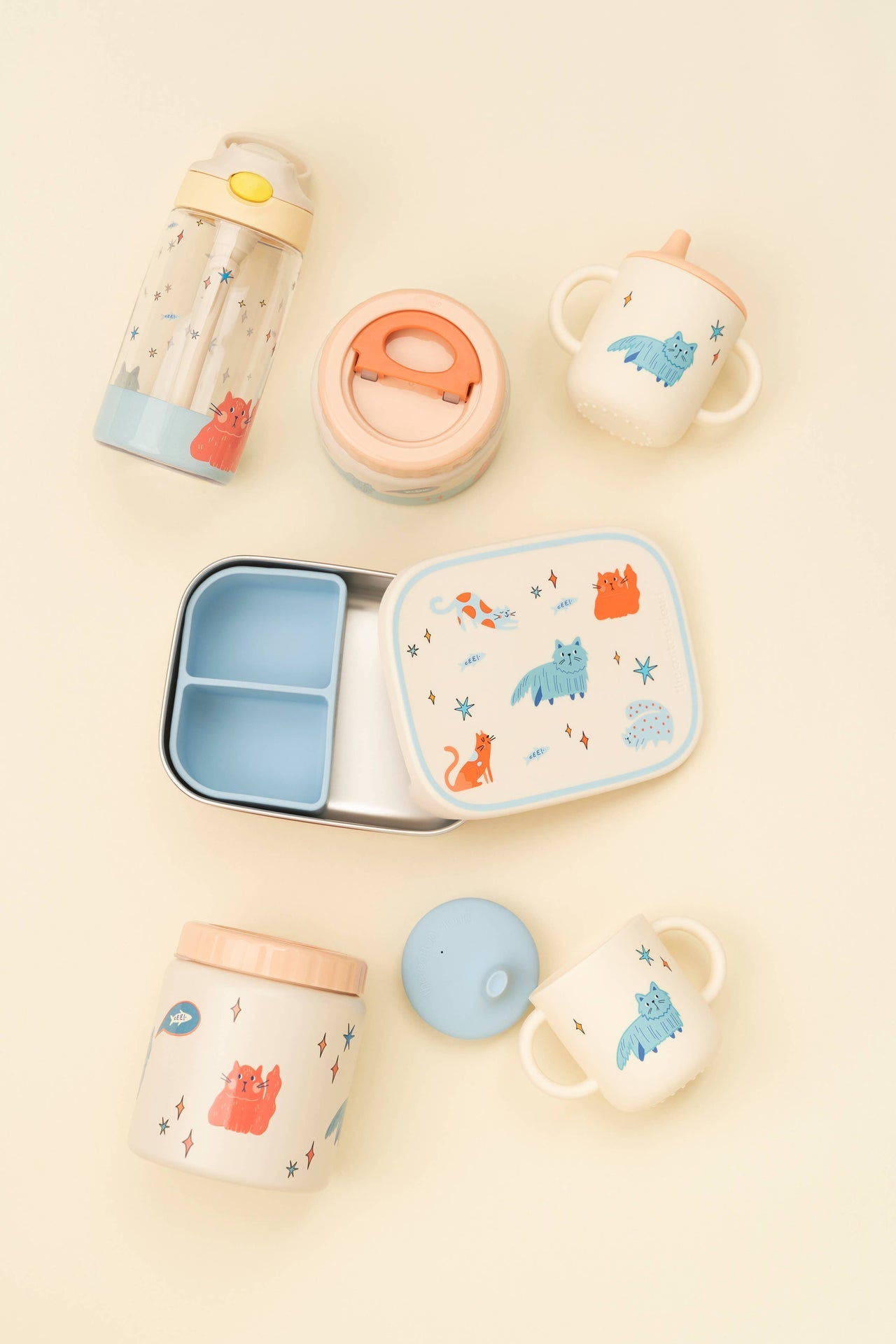 Meowtiful Cats Tritan Water Bottle for Children