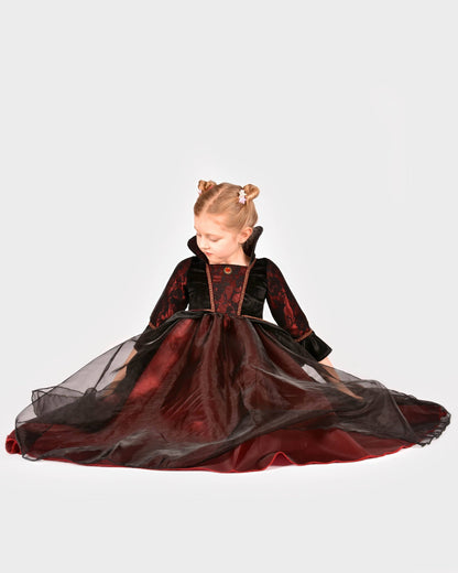Deluxe Vampire Queen Dress 110-116 cm 4-6 years