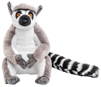 Peluche katta-lemur avec velcro Uni Toys