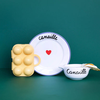 Assiette La Famille S’éclate - Canaille – vue produit 2