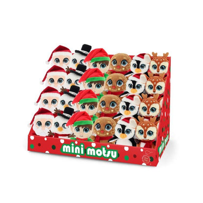 Mini peluches Motsu de Noël 10 cm – 6 modèles