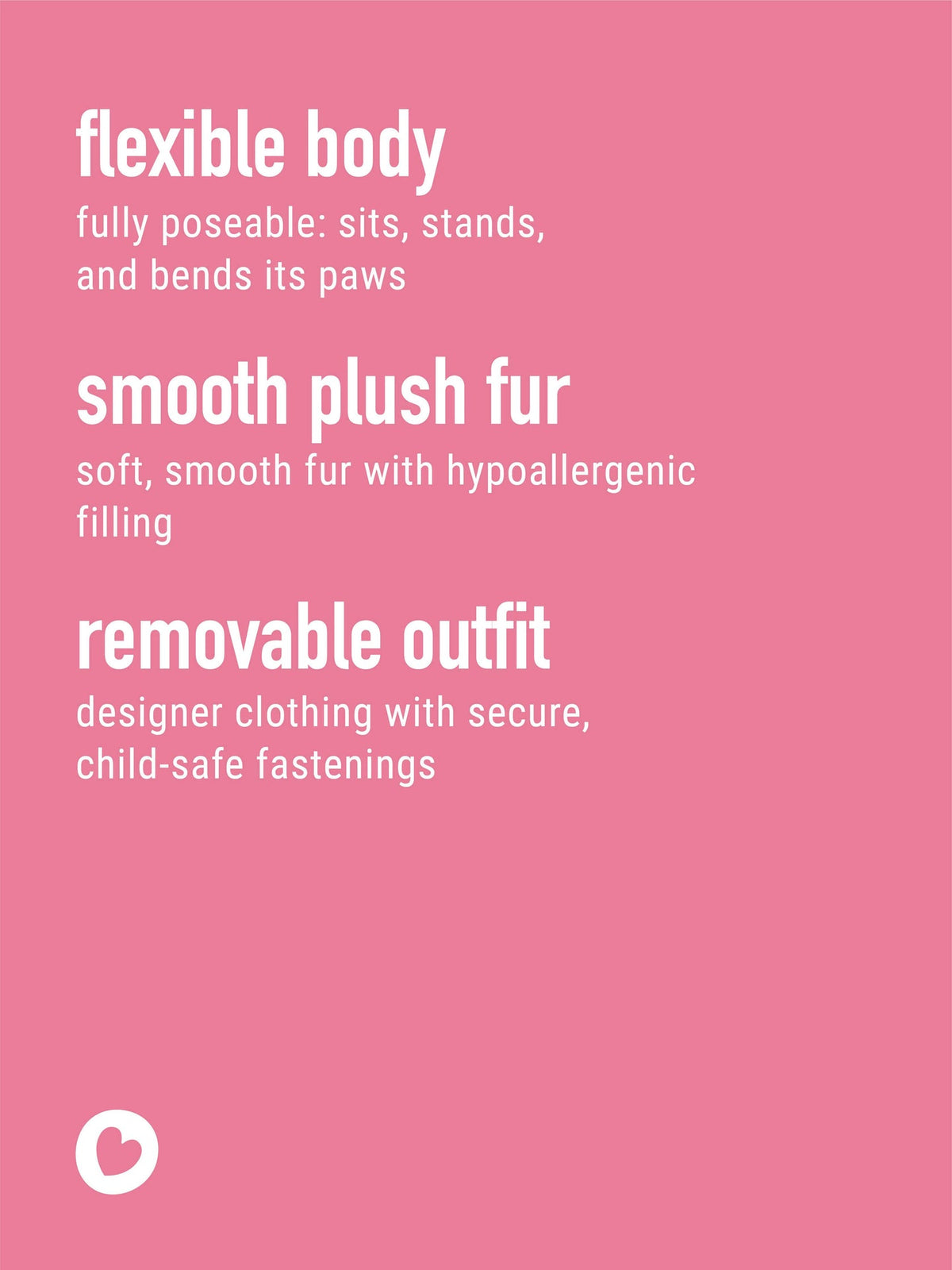 Peluche, Lucky Kitty, Lucky Sophie : Charme tendre 38 cm, 3 ans et +