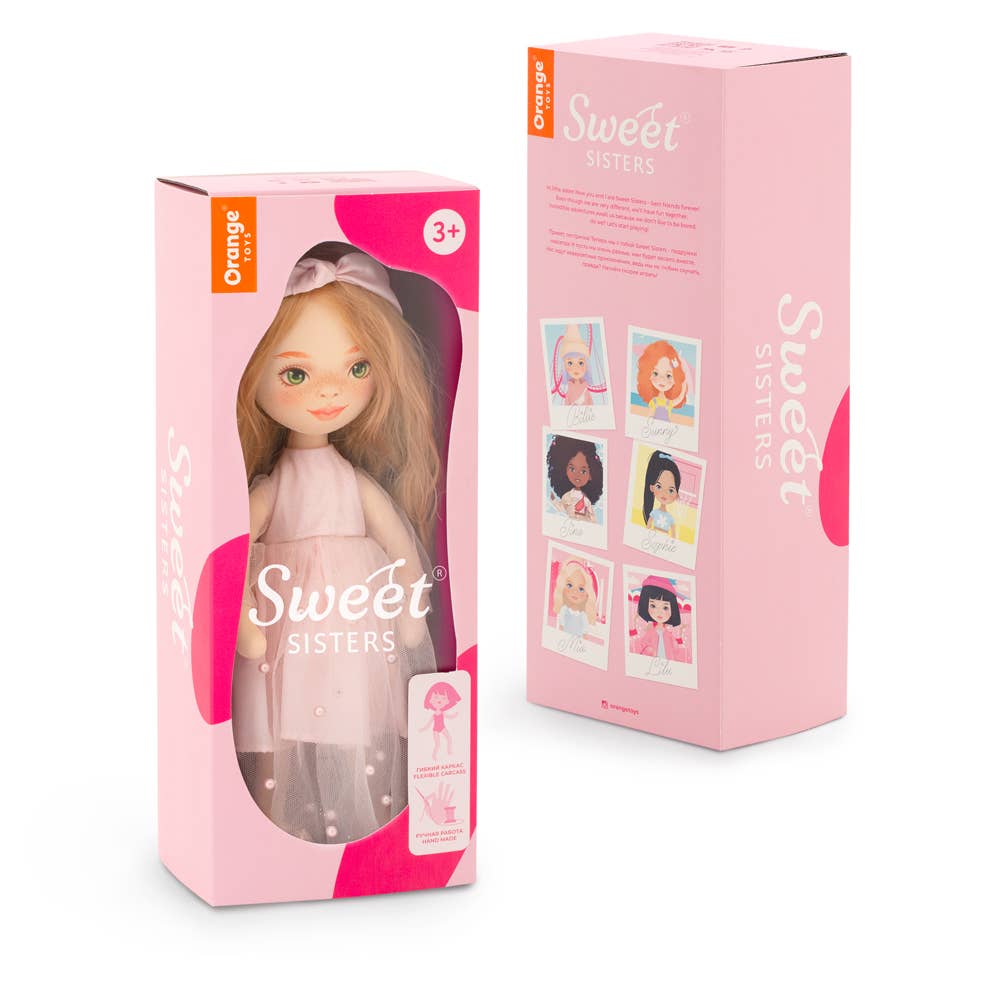 Sunny-Puppe im rosa Kleid – 32 cm