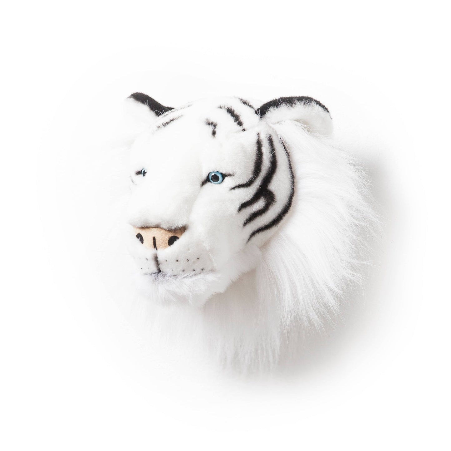 Albert the White Tiger Plush Wall Hanging
