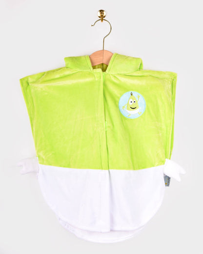 Grünes Cape Babblarna Dadda Größe 86-110 cm 1-4 Jahre